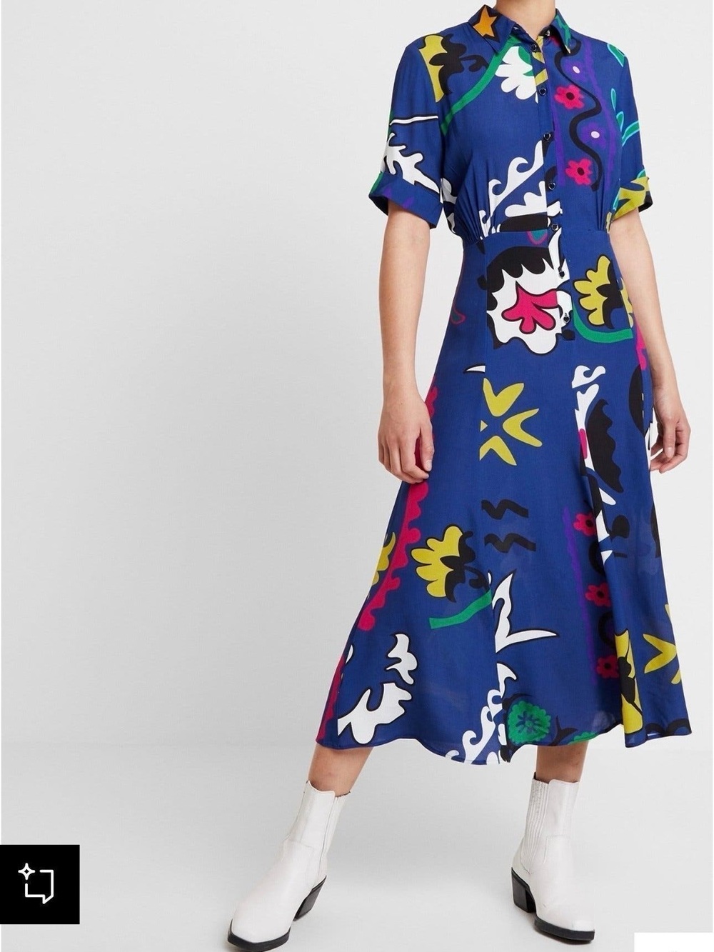 Desigual Abstract Print Dress